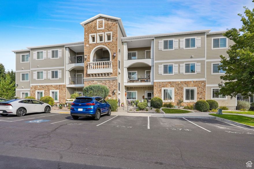 Come see this beautiful move-in ready condo perfectly located on the border of Saratoga Springs and Lehi! The vaulted ceilings create an open, airy feel throughout the home while also providing extra storage space in the primary walk-in closet.  Enjoy the convenience of being just minutes from shopping, dining, and entertainment, with quick and easy access to both Salt Lake and Utah County for commuting or weekend fun.  This condo offers the perfect blend of comfort, convenience, and location-schedule your showing today!  Square footage figures are provided as a courtesy estimate only and were obtained from county records. Buyer is advised to obtain an independent measurement.