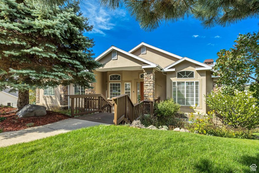 Welcome to Bear Ridge Cove, a beautiful residence nestled in this highly desirable Draper neighborhood. This stunning home offers spectacular panoramic views of the surrounding mountains out your front door and million-dollar valley views out the back. Key features include: an open floor plan with lots of natural light and main-floor living. A spacious basement apartment offering privacy, comfort, and versatility. It includes a separate entrance, kitchen, living area, bedroom, W/D, and bathroom. Perfect for multi-generational living, guests, or additional rental income. Outdoor living features a beautifully landscaped yard, spacious decks with killer views, trees for privacy, and plenty of parking. The nearly half-acre lot is situated on a cul-de-sac. Prime location: close to top-rated schools, hiking trails, shopping, skiing, and more. Don't miss this incredible opportunity to own a home that combines stunning views, functional living space, and great value! Schedule a private tour today!