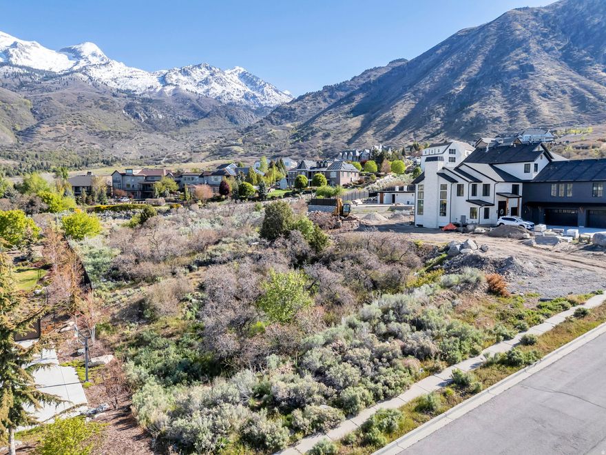 One of the best lots in all of Box Elder Canyon! Views all around - unobstructed mountain views in back, views of the valley, and of Utah Lake. With a .68 acre flat lot means build your dream house! Pretty much anything will fit and there's no unusual easements. The land right in back is city owned (for drainage) so you'll never have a neighbor right behind you. There are hiking & biking trails and camp grounds all around. Come experience nature at its finest. A very prestigious and sought after area in Alpine, this will make the perfect home for someone.