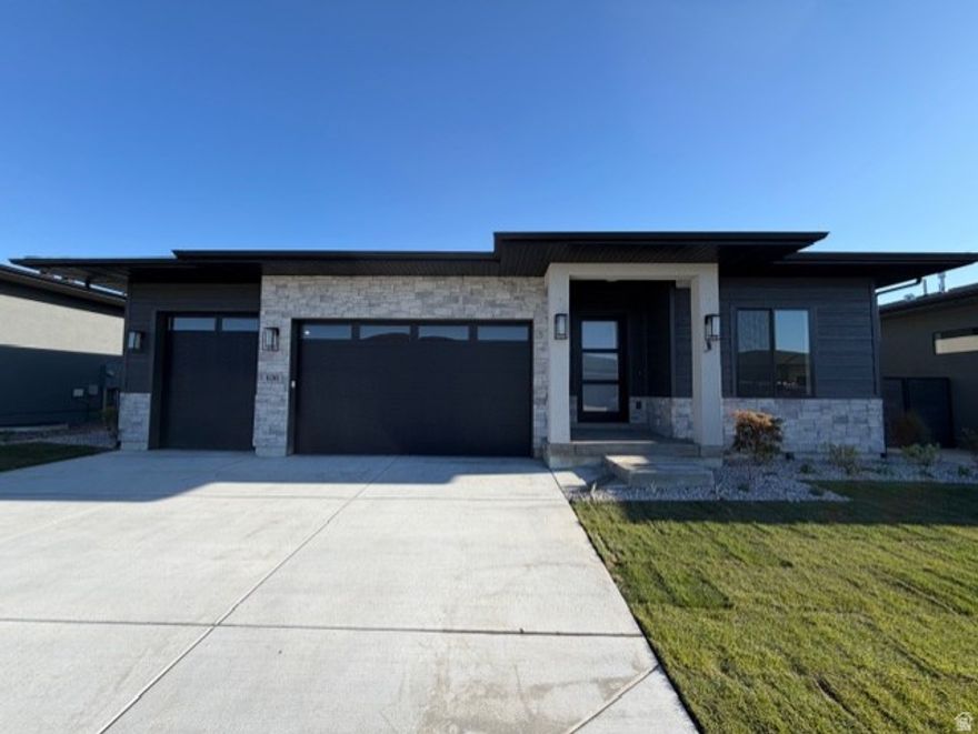 Brand New Construction with spacious floorplan with 10 ft. ceilings and Parade quality finishes including custom modern cabinetry, double island in kitchen. Built in closet organizers with drawers. Custom tile throughout. Separate soaker tub in master bath with large shower, second kitchen in basement with second en-suite.  Costco door into pantry. Every detail considered. Last new home in the subdivision Don't Miss!!