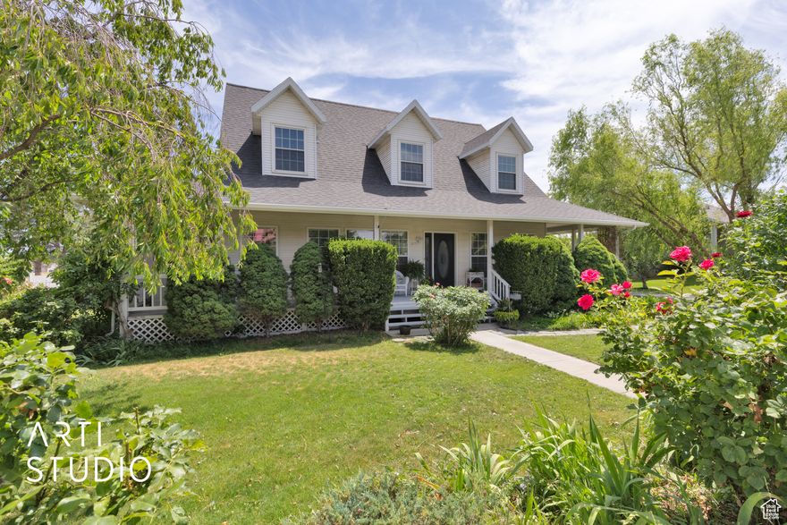 Rare Find in the Heart of Pleasant Grove & close to world class recreation  Dual-Residence Property with Limitless Potential! This is not your average listing - opportunities like this don't come around often. Nestled on a half-acre lot in the heart of Pleasant Grove, this unique property offers two residences, animal rights, a private well (in addition to city water), and even commercial potential - making it a one-of-a-kind investment or forever home.  Room counts in grid include both the main house and ADU. Main Home Features:  3 spacious above-grade bedrooms (incl. Main floor master ensuite and plenty of space to add additional bedrooms)  Multiple living spaces: family room with cozy fireplace, living room, den, dining, and a large playroom - all above grade  Main floor living for ease and convenience  Expansive basement with separate walk-out entry - perfect for a future apartment, business space, or storage  Detached ADU (Accessory Dwelling Unit):  3 bedrooms, 1.5 baths  Ideal for rental income, multi-generational living, or even home office space  Outdoor Amenities:  Large, private backyard - perfect for gatherings, gardening, or peaceful retreat  Two oversized Tuff Sheds for storage or workspace  2-car garage plus extensive parking for family, tenants, and guests  Animal rights and your own private well - rare perks in a central location!  Bonus Value:  Located near a property that recently transitioned to commercial use, opening the door to future commercial potential  Less than 5 minutes from the Murdock trail, 10 minutes to Battle Creek Canyon, 15 minutes to American Fork Canyon. Close to schools, shopping, hospital and everything Pleasant Grove has to offer.  This is more than just a home - it's a lifestyle, an income opportunity, and a smart investment wrapped into one. Rarely does a property check this many boxes.  Don't wait - properties like this move fast! Contact us today to schedule your private tour and see the potential for yourself.  Square footage figures are provided as a courtesy estimate only and were obtained from county records.  Buyer is advised to obtain an independent measurement. NOTE: 2025-new water softener, new Range, new microwave, new shower in  upstairs bathroom. 2024-new furnace, new hot water heater 2023 - new A/C units on main house AND ADU. 2018 - new roof on main house.