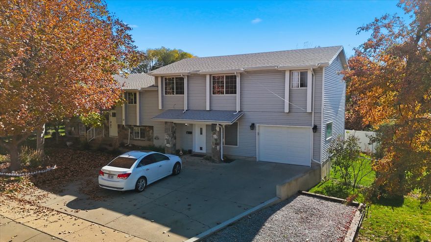 Spacious 3,200+ sq. ft. home in the heart of Kaysville featuring two separate mother-in-law suites-perfect for multi-generational living or rental income. 1 ADU has been approved through Kaysville City.  Enjoy open living areas, multiple kitchens and laundry hookups, and a private fenced yard with mature trees. Conveniently located near schools, parks, and easy I-15 access. A rare opportunity with endless possibilities!