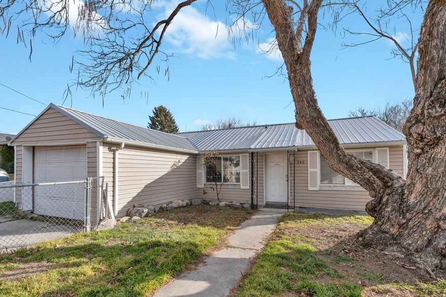 **Brand New Roof & Fresh Paint** Located in the heart of Pleasant Grove, this property offers an exciting opportunity for those looking to create value in a desirable neighborhood. Enjoy close proximity to schools, downtown, parks, and local amenities. Whether you're an investor or a buyer with vision, this home is full of potential in a fantastic location. Square footage figures are provided as a courtesy estimate only; buyer is advised to obtain independent measurement.