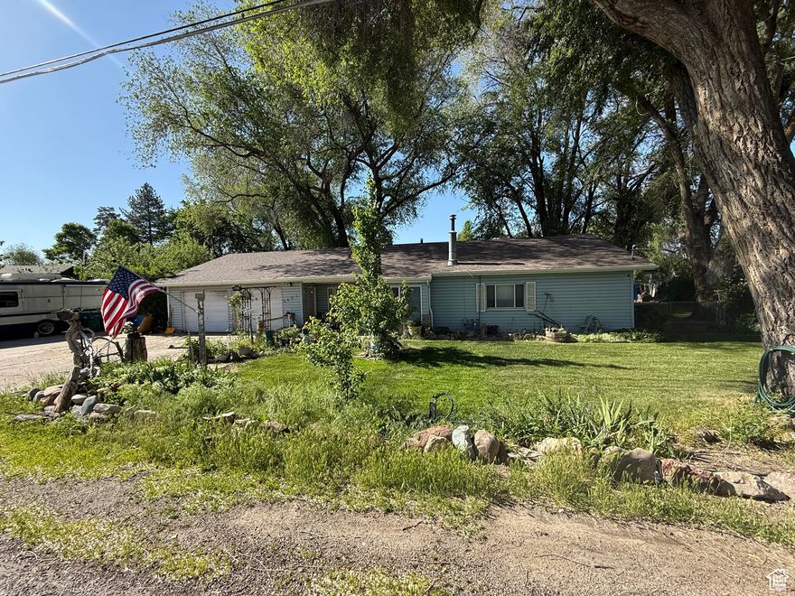 This lot is currently zoned residential but is in the process of being rezoned to commercial.