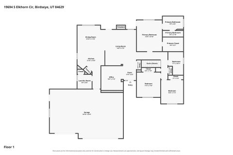 Tiny photo for 19694 S ELKHORN CIR, Birdseye, UT 84629 (MLS # 2173389)