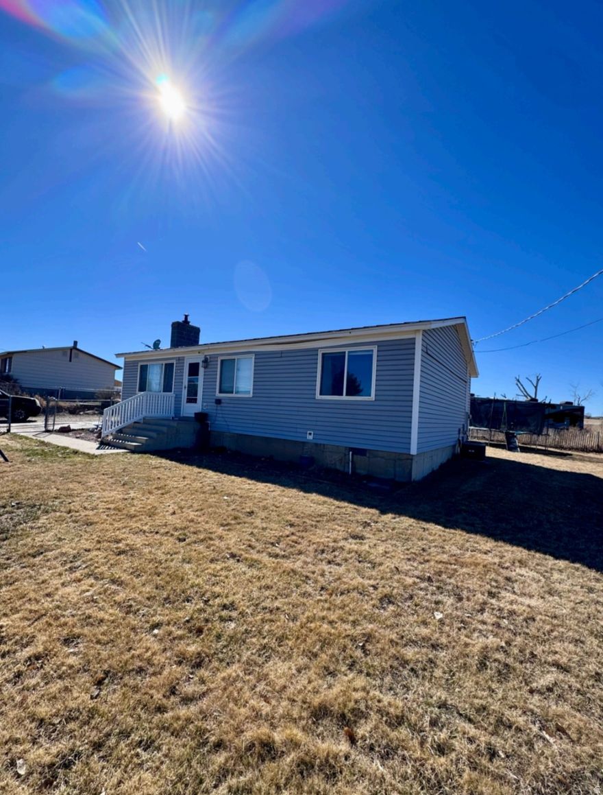 Adorable, single level updated 3 bedroom, 1 bath home on .44 acre. Central air added in 2023. Large Shop. Storage Shed and wood Shed.