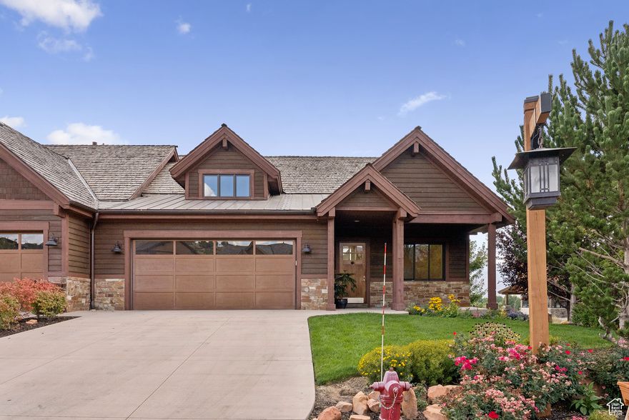 Luxury, Light, and That View - Perched in the heart of Red Ledges, this 4,000 sq. ft. beauty delivers full-on, in-your-face Timpanogos views from just about every room. We're talking the kind of views that hit you with instant peace in the morning and a little awe every night. Inside? It's fresh. New quality carpet. New paint. Clean lines. Natural light floods in from all directions. You'll feel the space breathe. With 3 legit bedrooms, 4 bathrooms, and not one-but two living areas, this home balances comfort and flex space like a pro. Bonus points for dual laundies and the deck setup you'll actually use year-round. But let's not ignore what you don't see: the full lifestyle at Red Ledges. You've got a Jack Nicklaus Signature Golf Course. Tennis. Pickleball. An equestrian center for your horse dreams. Private hiking and biking access that links to Wasatch Trails. And when winter hits? A 20-minute private shuttle lands you at Deer Valley Resort. The Village Center comes with a resort-style pool, a legit fitness setup, and things to do in every season. Bottom line: this place blends luxury with soul. It's built for real life, epic views, and even better stories.