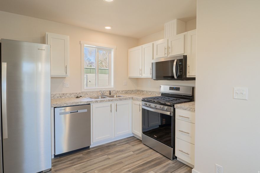 Welcome to this brand new 2-bedroom, 2-bath mobile home located in a desirable 55+ community with affordable lot rent. This home offers a comfortable and functional layout filled with natural light, creating a warm and inviting space to relax or entertain.Conveniently located just minutes from shopping, dining, parks, and easy access to downtown Ogden, you'll love the balance of quiet community living with nearby amenities.Don't miss this opportunity for affordable, low-maintenance living in a great location-schedule your showing today!  Buyer is advised to obtain an independent measurement.