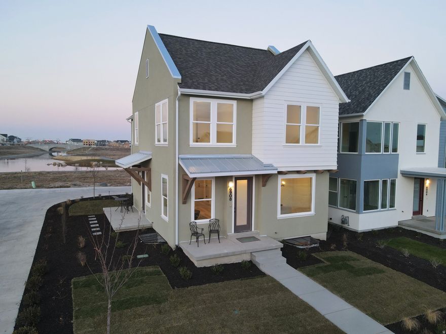 **4.99% + 1-0 Rate buy down Preferred Lender Incentive!** Just completed, Brand new home in the desirable location with easy access to the watercourse! Price is with a FINISHED BASEMENT with side/backyard landscaping along with interior upgrades and options! Home features 9ft ceilings on each level, a grand Primary suite and a loft area on the second level. This plan offers a spacious living room with a cozy fireplace, and open to the dining room and kitchen with large island. Large walk-in pantry and powder room tucked in by the two-car garage. *Reach out for info on incentive, restrictions apply*