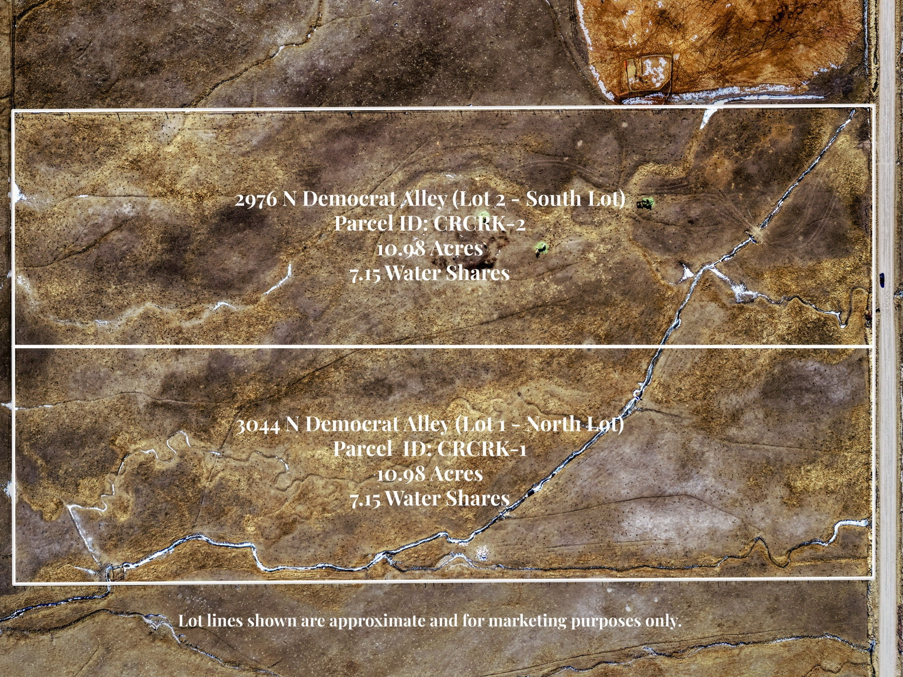 CROOKED CREEK SUBDIVISION - Land