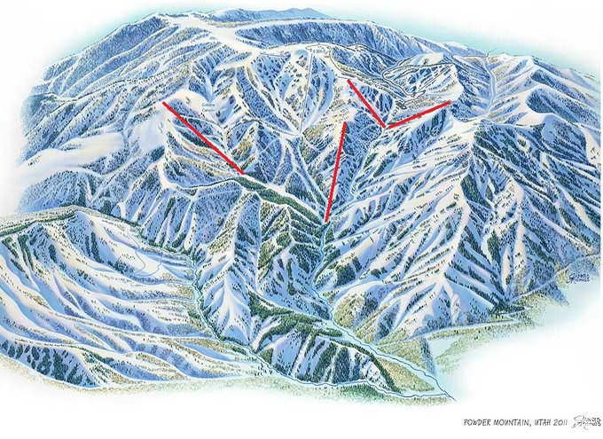 POWDER MOUNTAIN WEST - Land