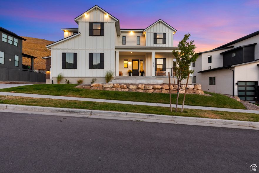 No Showings until AFTER the GRAND OPEN HOUSE on Saturday Sept 27 11 AM-1 PM. Finally-your chance to own a Traverse Mountain home with a large, flat, and fully usable 0.34-acre lot. This stunning 5,767 sq ft home has it all-6 bedrooms, 7 bathrooms, a 3-car garage, and a fully finished basement and yard. Inside you'll find an office, gym, game room, butler's pantry, and a designer kitchen with Wolf + Sub-Zero appliances. An upstairs loft adds even more flexible living space.  Upgrades include whole-home Sonos surround sound, 360 exterior cameras, automatic shades, reverse osmosis, 2 tankless water heaters, water softener, 3 LAUNDRY ROOMS (1 in Primary closet, 1 upstairs and another in the basement) garage sink, and 2 large cold storage rooms. Outdoors is fully landscaped with gas lines for your grill + firepit, plus a 220V hookup out back.  As close to the Traverse Mountain trail system as you can get-and part of the Traverse Mountain HOA with access to the pool, clubhouse, and more. All this just 5 minutes from I-15 and Silicon Slopes Buyer to verify all information.