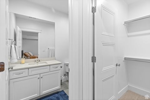 Tiny photo for 5828 N CANYON RIM RD, Lehi, UT 84048 (MLS # 2113653)