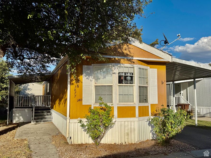 This beautifully renovated home is located in one of the cleanest, most welcoming communities around. Truly turn-key and worry-free-all the major updates have already been done for you: Brand-new waterproof LVP flooring, Fresh interior paint,  All new appliances, including a gas range, Brand-new furnace, water heater, and swamp cooler, Ceiling fan in the front bedroom. Washer & dryer included Covered driveway with room for up to 3 cars and Storage shed included. Grassy yard-great for play, pets, or gardening This adorable home is spotless, modern, and move-in ready. You'll love the friendly neighborhood, great amenities, and unbeatable value. Don't miss this opportunity-it's one of the best deals you'll find!