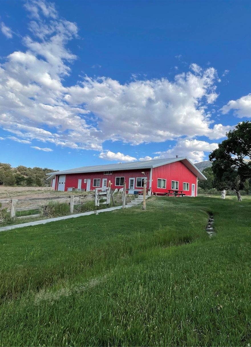 The historic "Cat Ranch" is an extremely rare and unique private inholding in the Henry Mountains, central to numerous national parks, and surrounded by world famous mule deer hunting, wild buffalo herds, and rich cultural history. The ranch has a year-round creek and irrigation rights for 80 acres, and is improved with a 3,200-square-foot home and attached garage, and a separate storage shop.  Please visit A5 Real Estate's website for a full brochure download, drone video, and interactive map of the ranch.