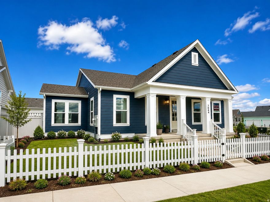 For a limited time rates as low as 2.99%! Contact agent for details. Rates subject to change at anytime. The new home was just finished and ready for move in. Situated on a large corner lot with a picket fence around the back yard & front. This is Destination Homes popular Kenton floor plan.