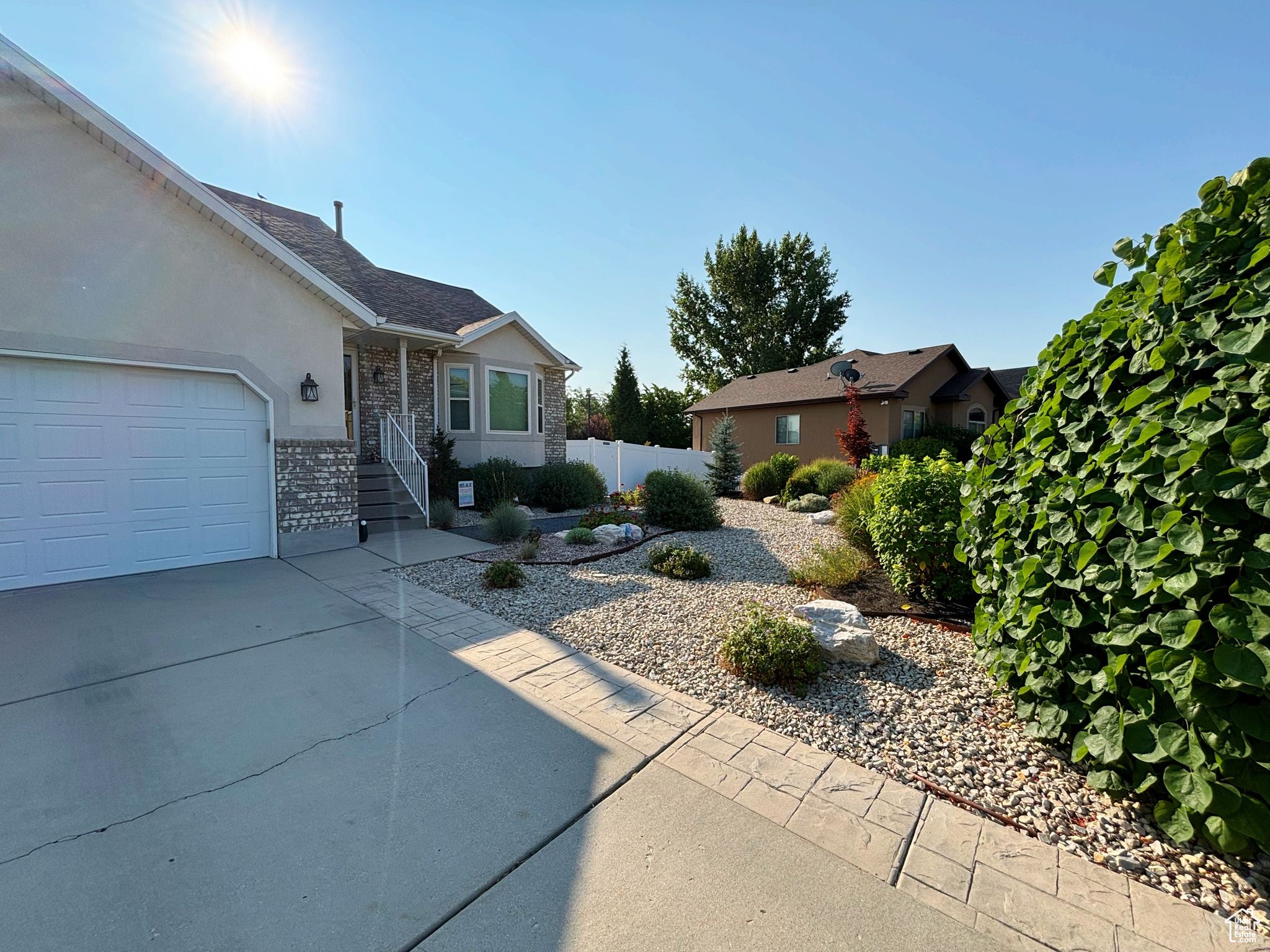 This beautiful home has had lots of updates! Sellers have replaced most of the carpet, repainted, updated the master bathroom, and updated the kitchen. This home is centrally located in West Jordan with easy access to Bangerter Highway and Mountain View Corridor. The roof shingles were all replaced in 2022. The glass door in the master shower will be installed prior to close. Square footage figures are provided as a courtesy estimate only and were obtained from county records. Buyer is advised to obtain an independent measurement.