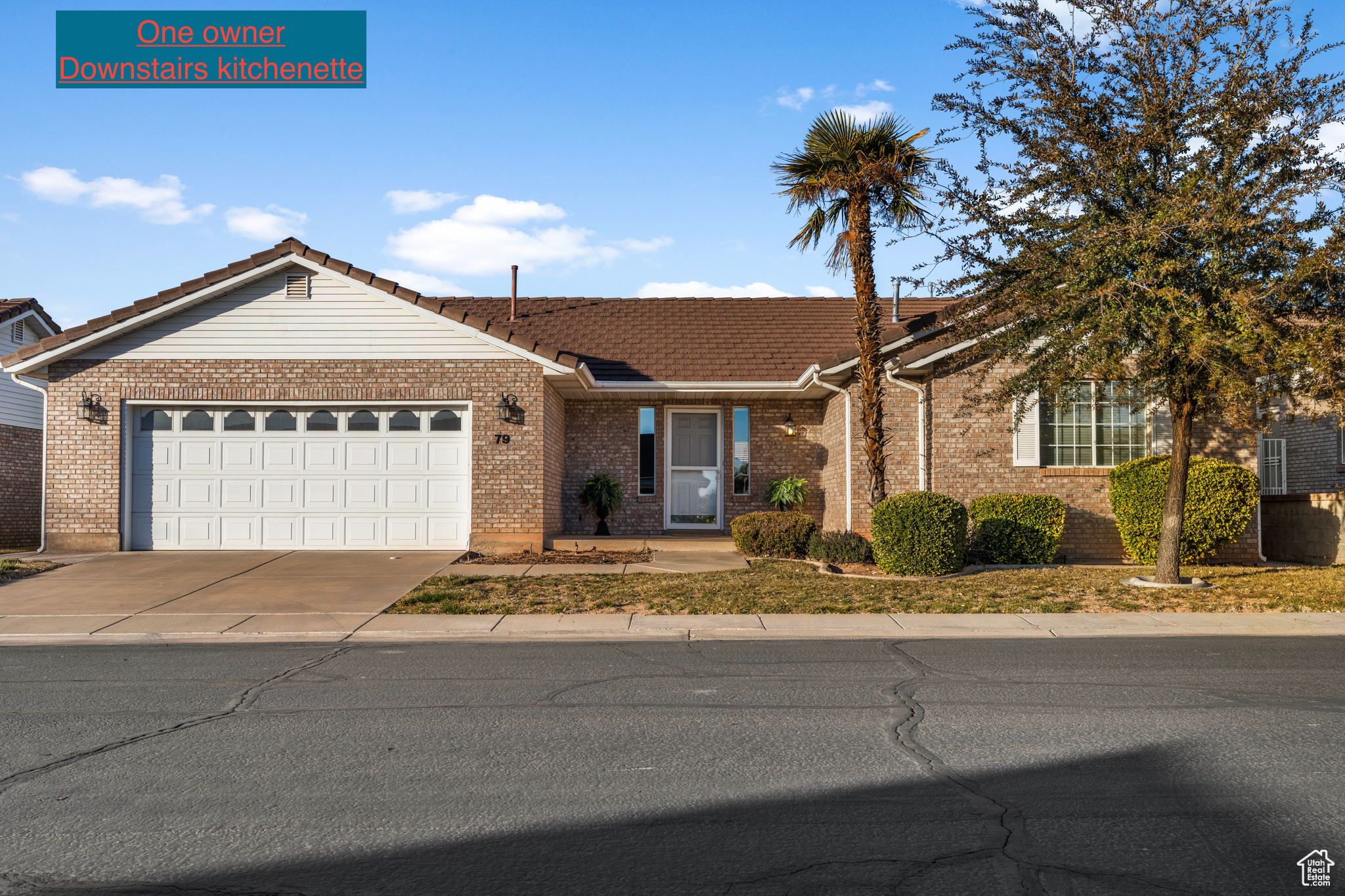 Impeccably clean and well maintained 3-4 bedroom 3 bath home in 55+ community. Spacious,  functional & flooded with natural light. Wood floors in Kitchen and family room. Lower level offers kitchenette and unfinished storage/flex space to suit your needs