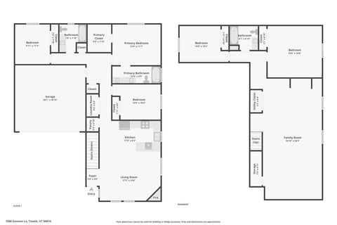 Tiny photo for 1568 DAWSON LN, Tooele, UT 84074 (MLS # 2120486)