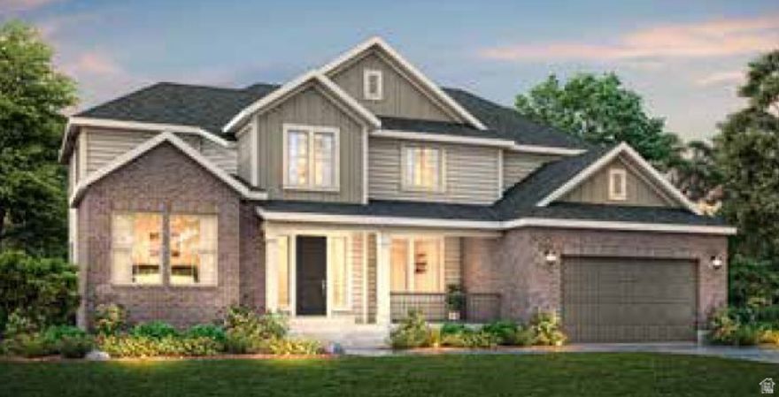 This Hanover Traditional home offers classic design paired with thoughtfully selected upgrades throughout. The kitchen is appointed with Kona Maple cabinetry, quartz countertops, an extended-height tile backsplash, and stainless steel gas appliances with double ovens-perfect for both daily use and entertaining. Laminate hardwood flooring flows through the main living areas, complemented by tile and carpet. The great room features a cozy gas log fireplace, while French doors open to the living room for added flexibility and charm. Textured walls, two-tone paint, large craftsman base and casing, brushed nickel hardware, and shutters add to the home's timeless appeal. The owner's suite includes a ceiling fan and a beautifully finished bathroom with tile surrounds. Additional highlights include a walk-up basement, expanded covered deck, RV pad, reverse osmosis system, water softener, radon ventilation system, and energy-efficient features throughout. This well-appointed home offers comfort, functionality, and enduring style that you do not want to miss out on, all in a spectacular location!