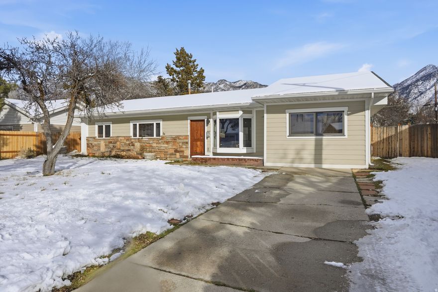 Located just minutes from both Big and Little Cottonwood Canyon, this Cottonwood Heights rambler is a must-see. The open layout offers spacious living areas filled with natural light and an updated kitchen that flows easily for everyday living. Situated on a large lot with mature trees and beautiful views of the Wasatch Mountains, the setting complements an active outdoor lifestyle. Enjoy a commuter-friendly location with quick freeway access and close proximity to dining, shopping, and top-rated schools.. Buyer/buyer's agent to verify all info.