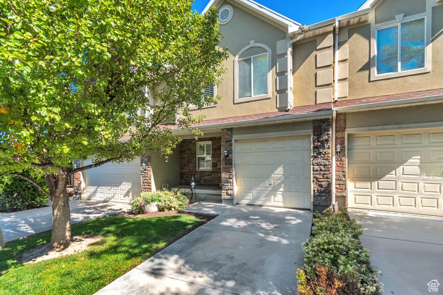 Awakening to sunrises over Mount Olympus and watching storms engulf the Wasatch Range will be a daily occurrence in this well cared for townhome. With panoramic mountain views and overlooking Murray Parkway Golf Course, you will love peering out the primary suite window or relaxing on the back deck. This home has been lovingly cared for by the original owners. Please note that there is potential to convert the upstairs loft to an additional bedroom. The basement bathroom also has room for a shower/tub.   Square footage figures are provided as a courtesy estimate only and were obtained from County Record .  Buyer is advised to obtain an independent measurement.