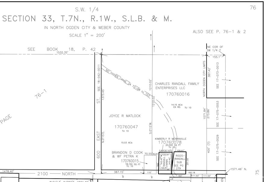 Rare 15.03-acre parcel on North Ogden's East Bench with stunning mountain views. Ideal for land developers and investors to potentially subdivide or build. This versatile property also has potential for farming, raising animals, or creating a private homestead. A truly unique opportunity for land developers or lifestyle buyers - land of this caliber seldomly hits the market. Schedule a private tour today!