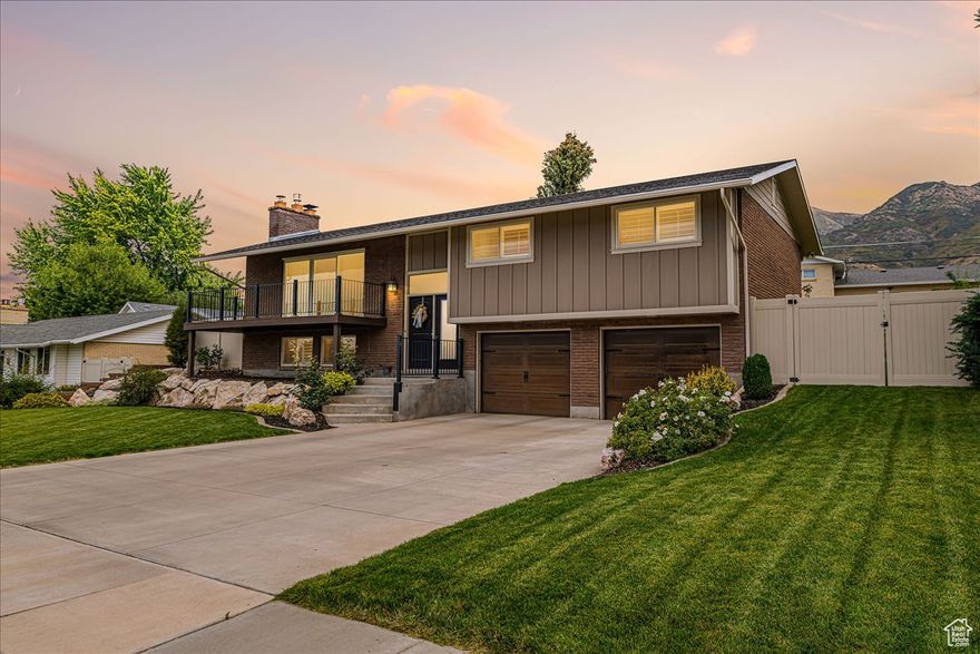 This stunning home has been completely renovated! Located in the highly desirable East Kaysville area, with over 100k in upgrades, bright and spacious layout, large open kitchen and family room perfect for gatherings, beautiful custom white cabinets, Quartz countertops, big kitchen island, and stainless steel appliances including a Wolf range in the kitchen, newer windows, new electrical and electrical box, new furnace, new A/C, new gorgeous hardwood flooring, new tile, new carpet, plantation shutters throughout, jetted tubs, amazing master suite with private 3/4 bathroom, custom closet organizers in each bedroom, fully finished walkout basement with a big family room and beautiful rock fireplace, and a fully fenced backyard with a large patio. Sq. footage per appraisal; Buyer to verify all information.