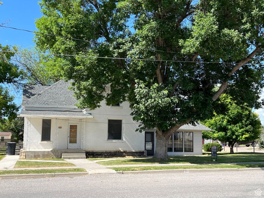 Very nice two story in a great location of Ephraim. The versatile upstairs can be additional living space or an apartment with a separate exterior entrance for INCOME property. All new plumbing, electrical, dry wall, light fixtures & paint. Upstairs just needs flooring, then ready to rent. Main floor huge family room with many possibilities, family gatherings, entertainment, etc.