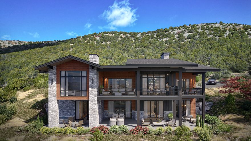 Crafted to embrace its mountain setting, the Solara Residence is defined by light-filled interiors and expansive outdoor living spaces that blur the boundaries between home and landscape. Part of the Artisan Series, this radiant design balances contemporary mountain architecture with thoughtfully selected finishes, while offering the simplicity of fixed pricing, an accelerated timeline, and the trusted craftsmanship, detail, and communication that distinguish Red Ledges Construction.  This property is also available as a vacant homesite under MLS #2116077 for $688,500.  Base price for this home is $3,006,500.  Optional additional 470 square feet is available.