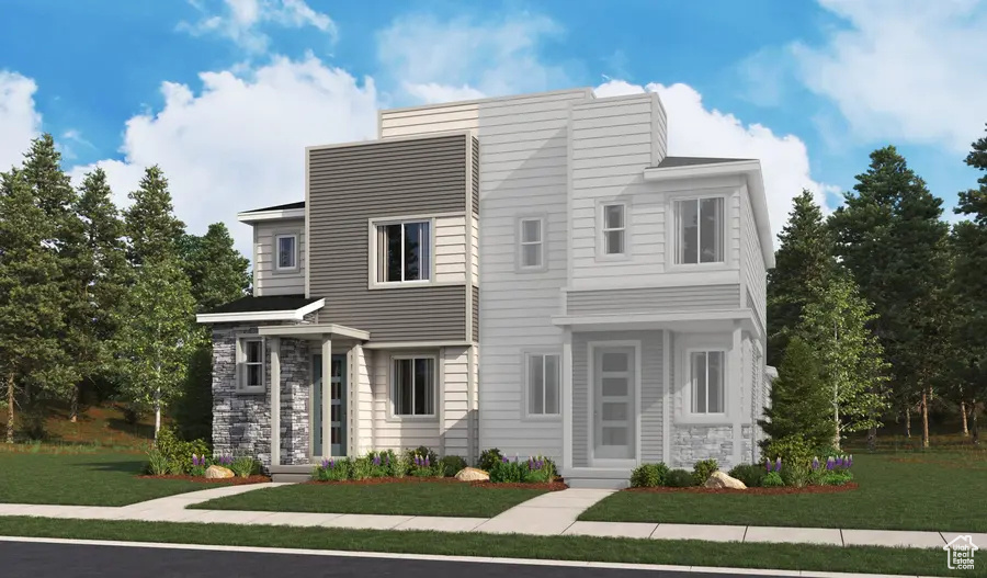 LIMITED-TIME BUILDER INCENTIVE! Qualify for a rate as low as 3.99% 30-Year Fixed on FHA/VA loan. Contract by 10/12/25 CLOSE by 12/31/25 Restrictions apply: Contact us for more information *** November 2025 Completion*** The Chicago plan greets guests with a charming, covered porch and continues to impress with an open kitchen featuring a pantry, center island and adjacent dining room. The main floor also offers a powder room, an inviting living room, a covered patio with center-meet sliding glass doors, and a 2-car garage. Upstairs you'll find a convenient laundry and three generous bedrooms, including a primary suite with a walk-in closet and private bath. Designer curated finishes complete this semi-luxury home with quartz countertops throughout home and LVP flooring on main areas. Current pictures are from a model home and are not exact representations of the home's interior and exterior design and are to show space. Buyer to verify square footage.