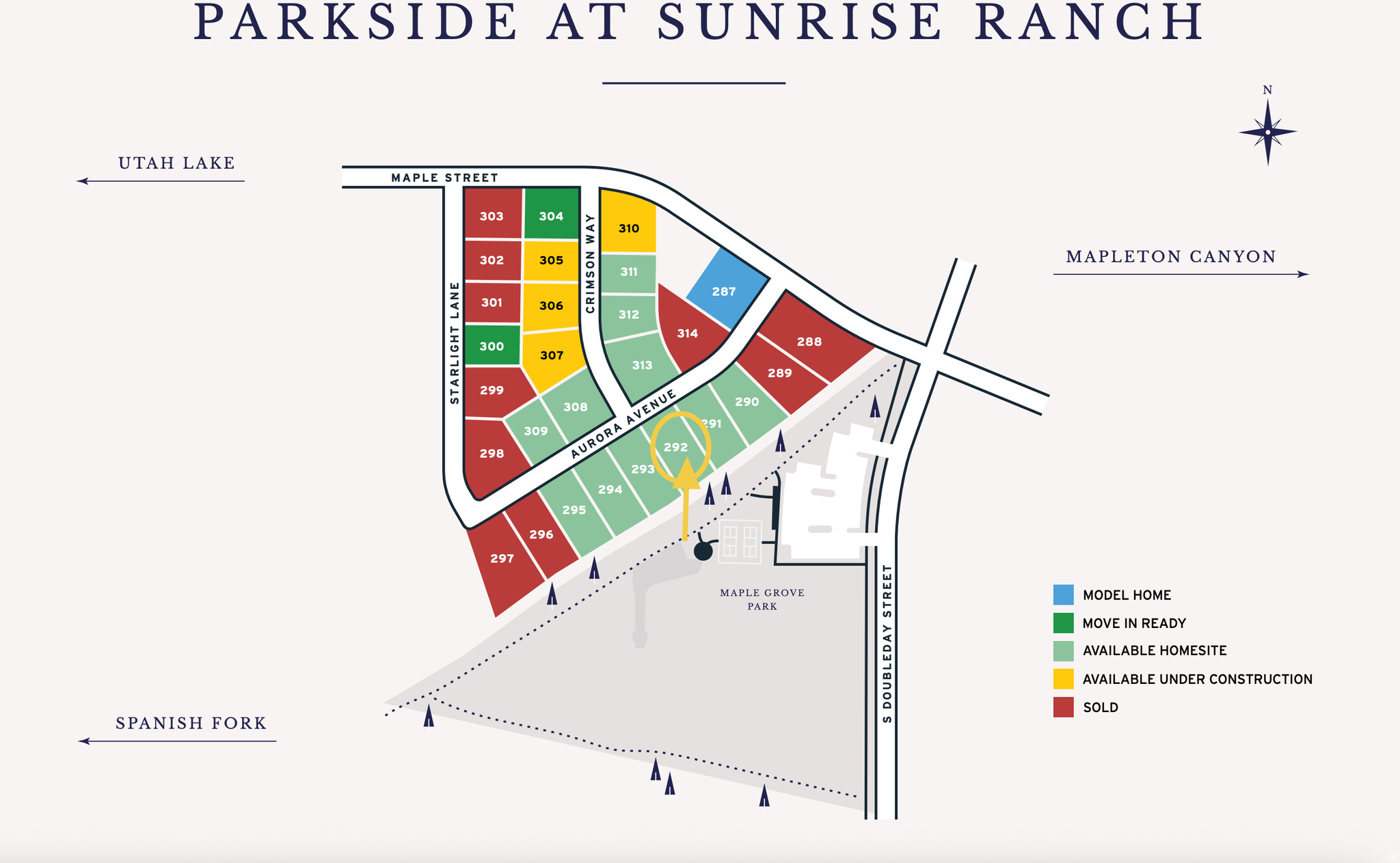 PARKSIDE SUNRISE RANCH - Residential