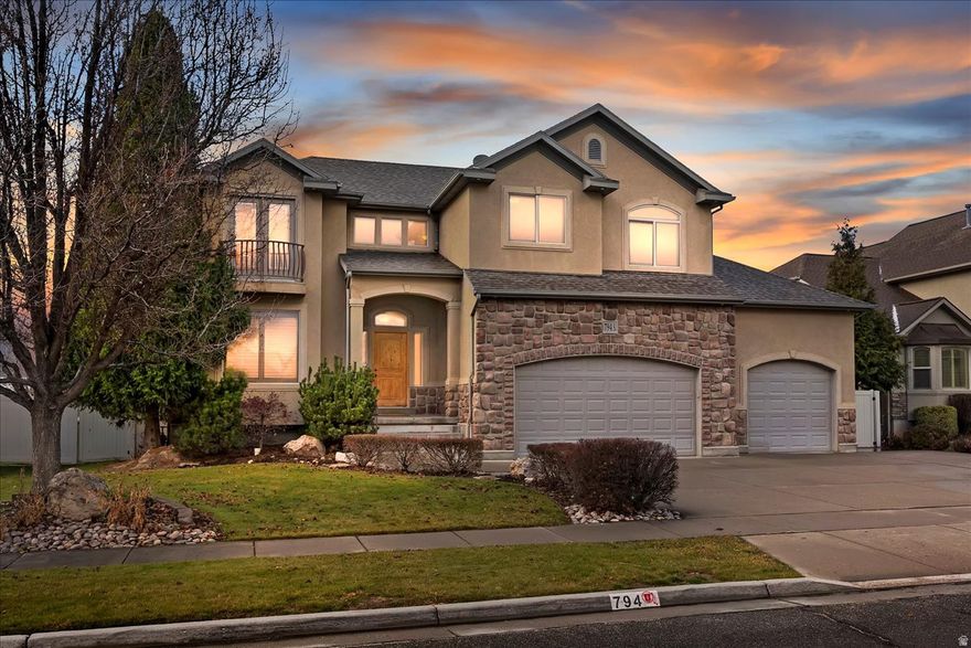 Welcome to this spacious 6-bedroom, 4-bath home in one of Layton's most desirable neighborhoods. With nearly 4,000 square feet of well-designed living space a 3-car garage plus an RV pad, this home offers room to grow and live comfortably. The layout features multiple living areas with the main floor featuring a gas fireplace, generous bedrooms, and a fully finished basement that adds flexibility for entertainment, guests, or work-from-home needs. The backyard provides a great space to relax or play, and the quiet, well-kept neighborhood adds to the home's overall appeal. Conveniently located near parks, schools, shopping, dining, and quick access to I-15 and Hill Air Force Base, this property delivers both comfort and everyday convenience. A solid opportunity in a fantastic area.