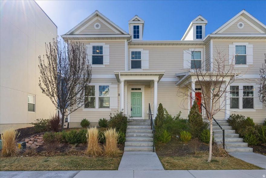 Welcome to your dream home in the heart of Daybreak! This stunning 5-bedroom, 3.5-bath residence offers just under 2,800 square feet of beautifully designed living space with a fully finished basement. Step inside to an inviting open floor plan that flows seamlessly into a gorgeous dining area, perfect for entertaining. Located directly across the street from Aspen Elementary, this home also puts you close to everything Daybreak has to offer. Outside, enjoy community perks like pools, walking trails, the newly opened Bees baseball field, and one of the lowest HOA fees in Daybreak. You'll also love the nearby pickleball courts, pool, lake, and skating areas. Don't miss your chance to see this beautiful Daybreak home today! Square footage figures are provided as a courtesy estimate only and were obtained from appraisal. Buyer is advised to obtain an independent measurement.