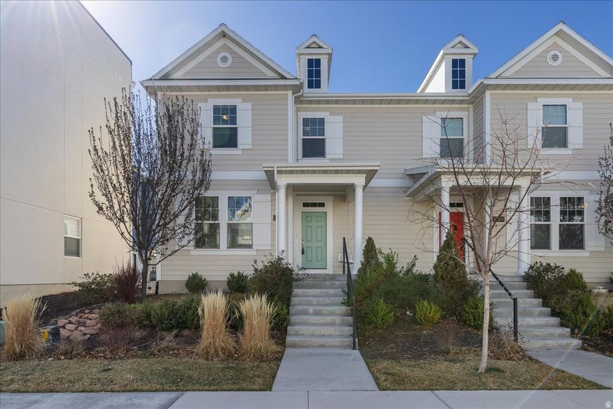 Welcome to your dream home in the heart of Daybreak! This stunning 5-bedroom, 3.5-bath residence offers just under 2,800 square feet of beautifully designed living space with a fully finished basement. Step inside to an inviting open floor plan that flows seamlessly into a gorgeous dining area, perfect for entertaining. Outside, enjoy community perks like pools, walking trails, the newly opened Bees baseball field, and one of the lowest HOA fees in Daybreak. You'll also love the nearby pickleball courts, pool, lake and skating areas. Don't miss out, come see this Daybreak Home Today!  Square footage figures are provided as a courtesy estimate only and were obtained from appraisal. Buyer is advised to obtain an independent measurement.