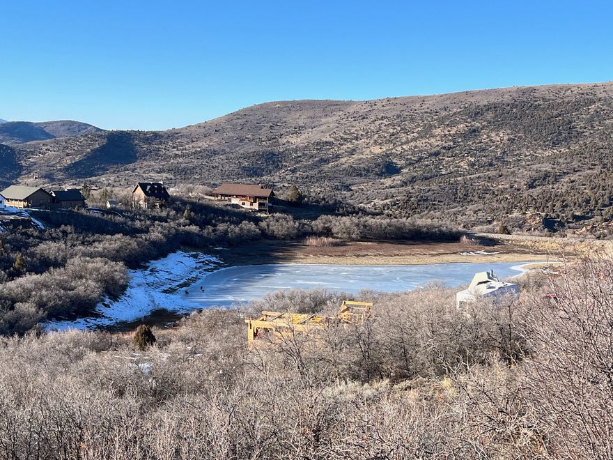 Incredible Views of Clyde Lake, Deer Valley, and the Heber Valley Wasatch range...This 1 acre lot has several great building spots, easy access to/from the main road. Timber Lakes is a wildlife wonderland, so, don't delay building your dream cabin!!!
