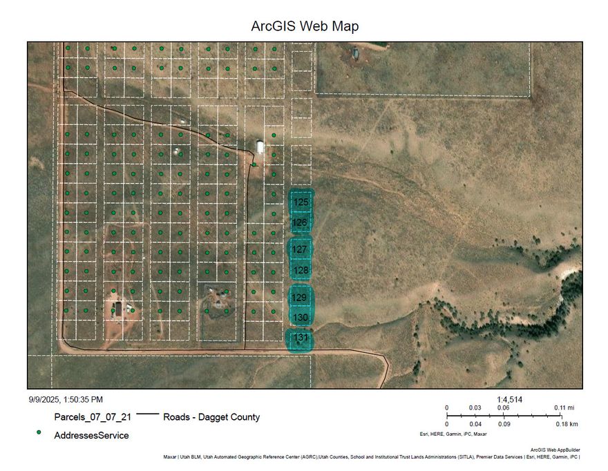 7 lots in Taylor Flats that need to be sold together.  Lots 125-131 Tax ID#s: 02-0050-0125;02-0050-0127;02-0050-0128/02-0050-0129;02-0050-0130;02-0050-0131