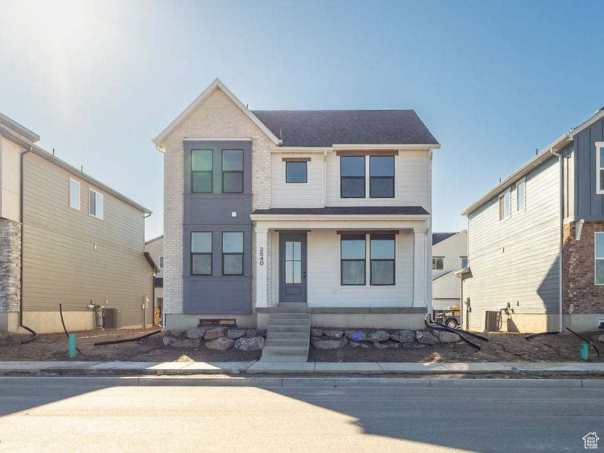 .  Beautiful new construction 2 story with tasteful finishes throughout! Come be part of the new JDC Ranch community in Plain City with multiple parks/playgrounds, walking trails and more. This home will be across the street from the park. Many upgrades throughout including quartz counters, custom soft close cabinetry that goes to the ceiling, tankless water heater, huge primary suite, and more. Landscaping and fencing included in the purchase price and over $12,000 in incentives available with builders preferred lender.