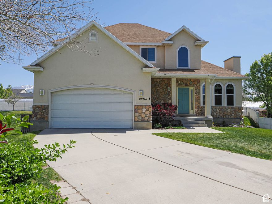 SALE FAILED-THIS IS A GREAT HOME!! $104K PRICE DROP!!  Beautifully updated 2-story home on a quiet cul-de-sac in Draper's River Park Estates.  Features 4 bedrooms up, including a spacious primary suite with separate tub and shower.  Open main floor with formal living/dining and a large family room.  Daylight walkout basement includes surround sound, kitchenette, and potential for a mother-in-law suite.  Recent $45k in upgrades: triple-pane windows (2024), automated roller shades and more.  Composite deck, 3 gas fireplaces, wired coax & ethernet throughout, dual furnaces and A/C.