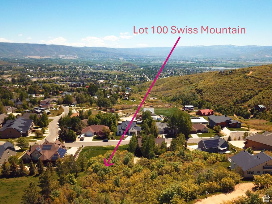 Unique opportunity to own a Swiss Mountain lot unlike any other. Enjoy the best of both worlds in this cabin lot community with one of a kind opportunity to tap into both public sewer and PRIVATE PAVED roads for your cabin or primary residence. This rectangular lot with gentle building pad slope will provide forever views of the Heber Valley and the mountains above. The lot also sits in the county, which allows short term rental with appropriate licensing. The adjacent cabin/property to the north may also be available later this  year. Contact Matt for a personalized tour - this one won't last long.