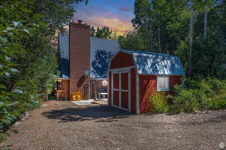This beautiful A-Frame Cabin has YEAR ROUND ACCESS as well as private access to Hidden Lake, River Access, and thousands of acres of public land. Tucked away in the trees of Oakley's Hidden Lakes subdivision, this charming A-frame cabin offers a true mountain escape-just 35 minutes from Park City and 10 minutes from the quaint town of Oakley. Set on three expansive lots with plenty of space for gatherings, this 3-bedroom retreat is surrounded by nature's best: towering pines, fresh mountain air, and the peaceful sounds of a river that runs through the base of the canyon. You'll have access to the nearby Hidden Lake-an exclusive perk of the HOA-perfect for kayaking, paddle boarding, or simply soaking in the serenity. Whether you're hosting friends on the oversized lot, parking the RV on its own powered pad, or spending quiet mornings on the deck, every moment here feels like a breath of fresh air. With two sheds for storage and plenty of outdoor space, it's the kind of place where memories are made-and where you'll want to return season after season. Listing includes two vacant land parcels & one single family home. Tax IDs HL-390-A-1, HL-116-A, & HL-117.