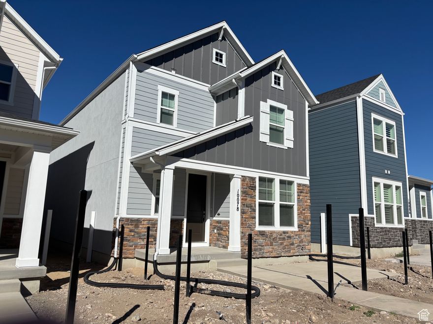 This brand-new 4-bedroom, 3.5-bath home in Highland, Utah offers modern comfort and mountain beauty in one perfect package. Nestled in the scenic Utah County foothills and just steps from Lone Peak High School, the home features a finished basement ideal for a home theater, gym, or guest suite. The light-filled main level showcases a spacious office and open floor plan with stylish flooring and a designer kitchen highlighted by upgraded cabinetry, stainless appliances, and a custom backsplash. Upstairs, the spacious primary suite provides a peaceful retreat, while additional bedrooms and baths are thoughtfully designed for family or guests. With quick access to parks, trails, shopping, dining, and I-15, plus spectacular mountain views from every angle, this home combines quiet elegance with everyday convenience. Available now for lease, it is move-in ready and waiting to be your next home. Rent is $3150. Deposit is one month's rent ($3150) with $0 nonrefundable. Flat rate of $125 for water, sewage, and garbage. Gas and power is to be put in tenants name through Rocky Mountain Power and Enbridge Internet and cable is the responsibility of the tenant. $300 pet deposit and $30 monthly rent. Equity Real Estate is committed to equal housing opportunity. We do not discriminate against anyone based on race, color, religion, sex, handicap, familial status, National origin, source of income, sexual orientation, or gender identity. The tenant is advised to request a Rental Price Disclosure or Good Faith Estimate to review all charges associated with the lease.