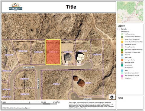 Vacant Land For Sale - 55 Sierra Bella Dr #55<br/> Virgin, UT 84779
