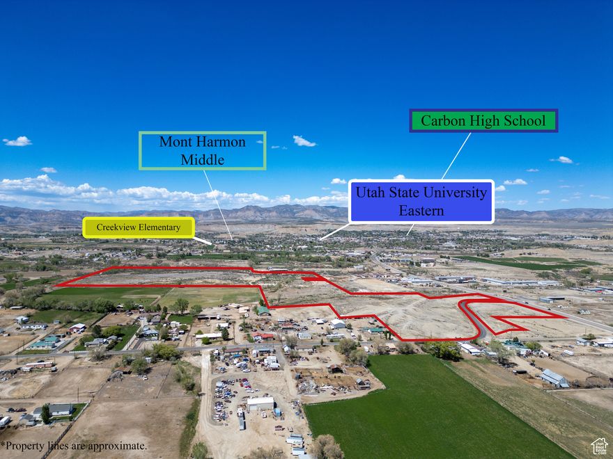 Prime 73.9-Acre Development Opportunity on Highway 10  Endless Potential!  Don't miss this rare opportunity to own 73.9 acres of premium land located directly on Highway 10, just minutes from downtown Price, Utah. This is one of the last large parcels available in the area, offering exceptional visibility, easy access to the business district, and a strategic location in a growing community.  Whether you're looking to build residential homes, multi-family housing, or establish commercial retail developments, this versatile property is ready for your vision. Zoned for single-family, multi-unit, and commercial use, the possibilities are truly endless-ideal for developers, investors, or businesses seeking a high-traffic, high-potential location.  With strong growth in the region and expanding demand for housing and retail, this is a smart investment in one of Utah's rising markets. Opportunities like this don't come around often!  If Buyers want to parcel out the land please call the listing agent for that parcels price.   Please see attached documents for more information.    Buyer to verify all.