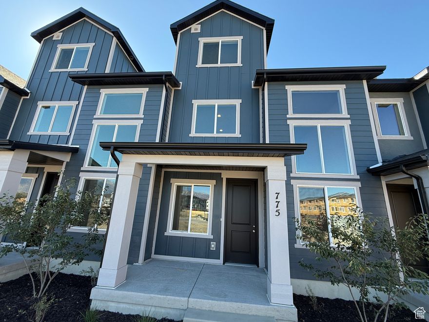 Your search is finally over!!!  Welcome to your brand new townhome from Woodside Homes.  Our most popular "Washington" plan is Move-In-Ready.  With a statement making entrance featuring 2-story tall ceilings, this home has it all.  Soft Close, Navy cabinetry throughout, gorgeous Quartz with a waterfall edge on the island, tiled backsplash, champagne hardware, Farmhouse sink in the kitchen. Waterproof wood laminate on the main floor, dimmer switches and additional recessed lighting are added bonuses.  Open railing makes this home POP! Enjoy an additional living / loft space on the second floor near the primary suite.  Primary bath features dual sinks, backlit mirror, soaking tub, and WIC organizers. 3 more bedrooms on the top floor make this home perfect for anyone! This home is move-in-ready.  Ask about our incredible preferred lender incentives to help make your dreams of homeownership a reality.  #343 Washington.  Call/Text for more info, or to see other available homes in the community.
