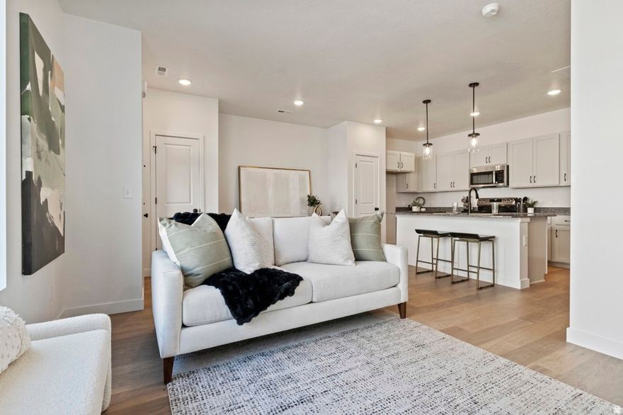 The Nelson offers generous square footage with a thoughtfully designed layout featuring 3 bedrooms, 2.5 baths, and loft space to fit your lifestyle. The open-concept family room, dining area, and spacious kitchen create the heart of the home, while a private Owner's Retreat provides a relaxing escape.  With smart use of space and comfortable room proportions throughout, the Nelson delivers both functionality and room to grow.