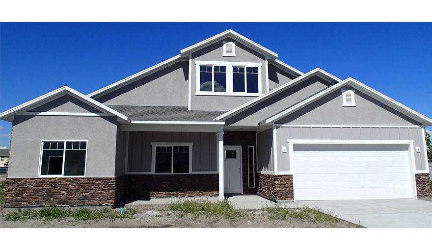 SELLER WILL CONTRIBUTE $10,000 TOWARDS THE BUYERS CLOSING COSTS OR RATE BUY-DOWN CONTINGENT UPON THE BUYER USING THE BUILDERS PREFERRED LENDER. This gorgeous new home can be the home of your dreams. Beautiful finishes include Granite Countertops throughout, Soft-Close Cabinets and Drawers throughout, 9-Foot Ceilings on the main level with an Extra Tall, Vaulted Ceiling in the Great Room.  The Primary Suite has a large Walk-In Closet, and the Bathroom has a Large Shower.  The Bonus-Room upstairs is finished and waiting for your creativity to make it a Playroom or Family-Room or Game-Room or Hobby-Room or Office, or make it your Personal-Space of Tranquility.  Need more bedrooms?  The basement can solve that need with room for 3 more bedrooms and it is also plumbed for a bathroom.  Finish the basement to meet your needs and dreams.  High Efficiency Furnace. The Extra Long Garage gives you more room for parking your vehicle, space to walk, and more storage space.  A One-Year Builders Home Warranty is provided by the Builder.  This home's colors, styles, layout and product brands may vary from these photos which are of a similar home built by this Builder. Square footage figures are provided as a courtesy estimate only and were obtained from the Builder.  Buyer is advised to obtain an independent measurement.  Taxes to be determined by the County.