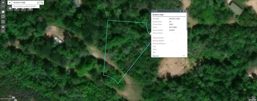 Upper Tabby Mountain lot with quakies & oak brush cover. For more information contact Jon (435) 823-0014.