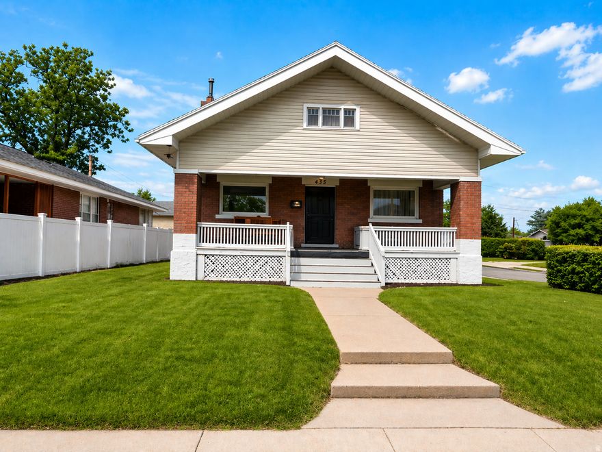 This cute bungalow on the west side of SLC was throughly loved by the previous owner. With a little TLC this home will be a fantastic place to. live. Featuring 6 bedrooms and 2 baths this home has enough room for all. With a newer roof and HVAC the big ticket items have taken care of. Some of the photos have been enhanced to show the potential of the property.  Square footage figures are provided as a courtesy estimate only and were obtained from Salt Lake County Buyer is advised to obtain an independent measurement.
