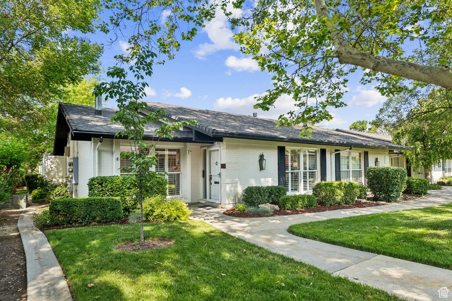 Price Improvement! Fabulous deal in Old Farm! Now is your opportunity to live in this coveted area! Welcome to Lexington Village in the highly sought after Old Farm neighborhood in Millcreek! Enjoy established tree-lined streets and meticulously maintained grounds, step inside this tastefully remodeled home. The bright main level is complete with a large open living area and a redesigned kitchen, including quartz countertops, and white appliances. Entertaining is made easy with access from the dining area and kitchen to an airy and private patio space. Is the spacious primary suite also on the main level? Check! Watch the morning sun pour in from the large East-facing window, and enjoy a large shower and, jetted soaking tub for the primary bedroom, with more updates to be found in the guest bath. Guests can have their own space downstairs. Don't miss the ample amenities such as two indoor/outdoor pools, two clubhouses, tennis and pickleball courts, a gym, walking trails, and a pond complete with a fountain, ducks, and turtles!